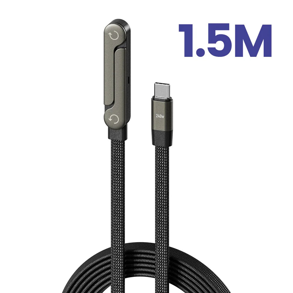 Snabbladdare 240W & Vikbar Telefonställ