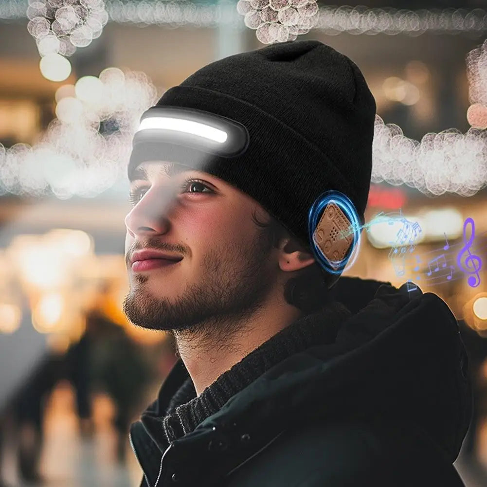 Smart LED  Mössa-Perfekt för mörka vinter